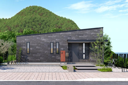 住み心地の良いモダンな平屋